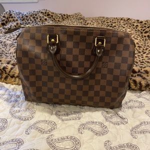 Barely used speedy 30 Damier ebene